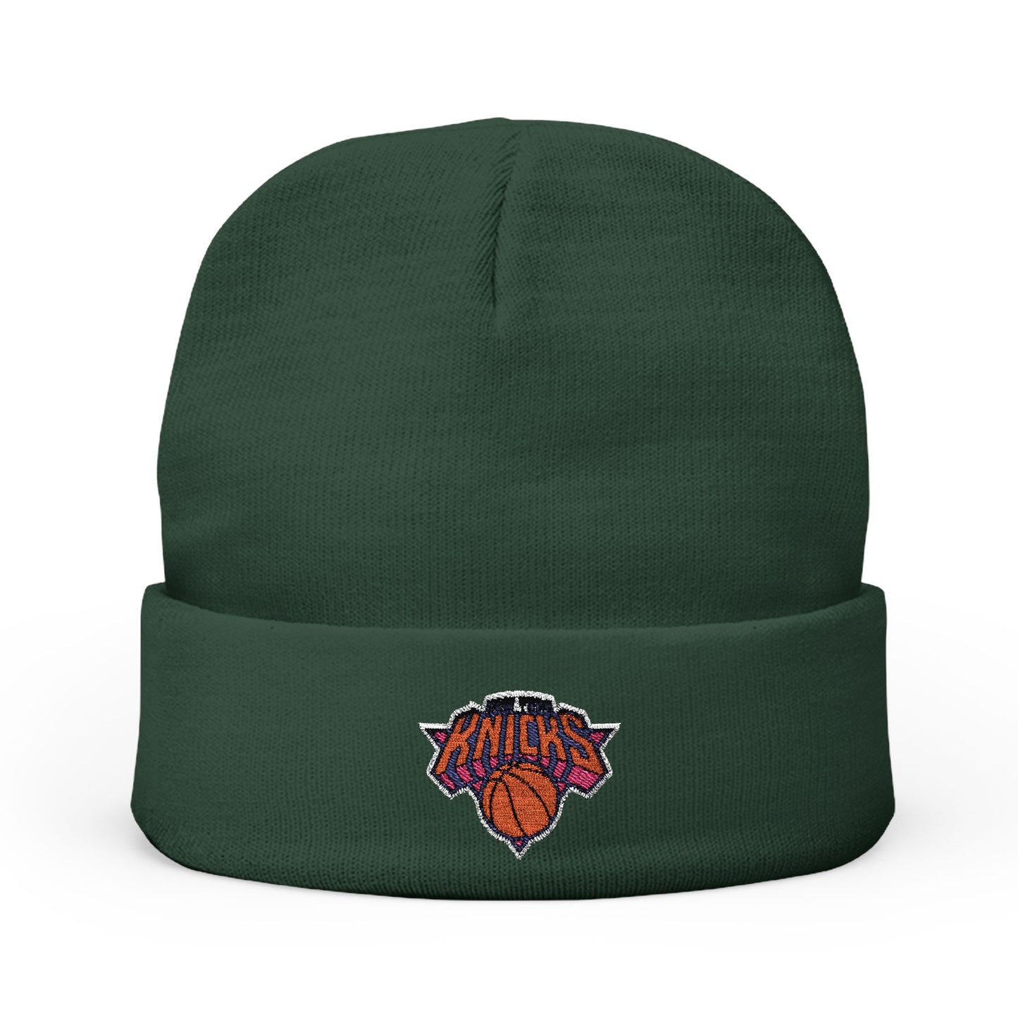 Embroidered New York Knicks Knit Beanie