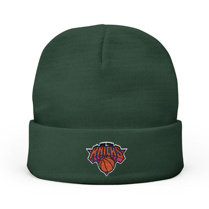 Embroidered New York Knicks Knit Beanie