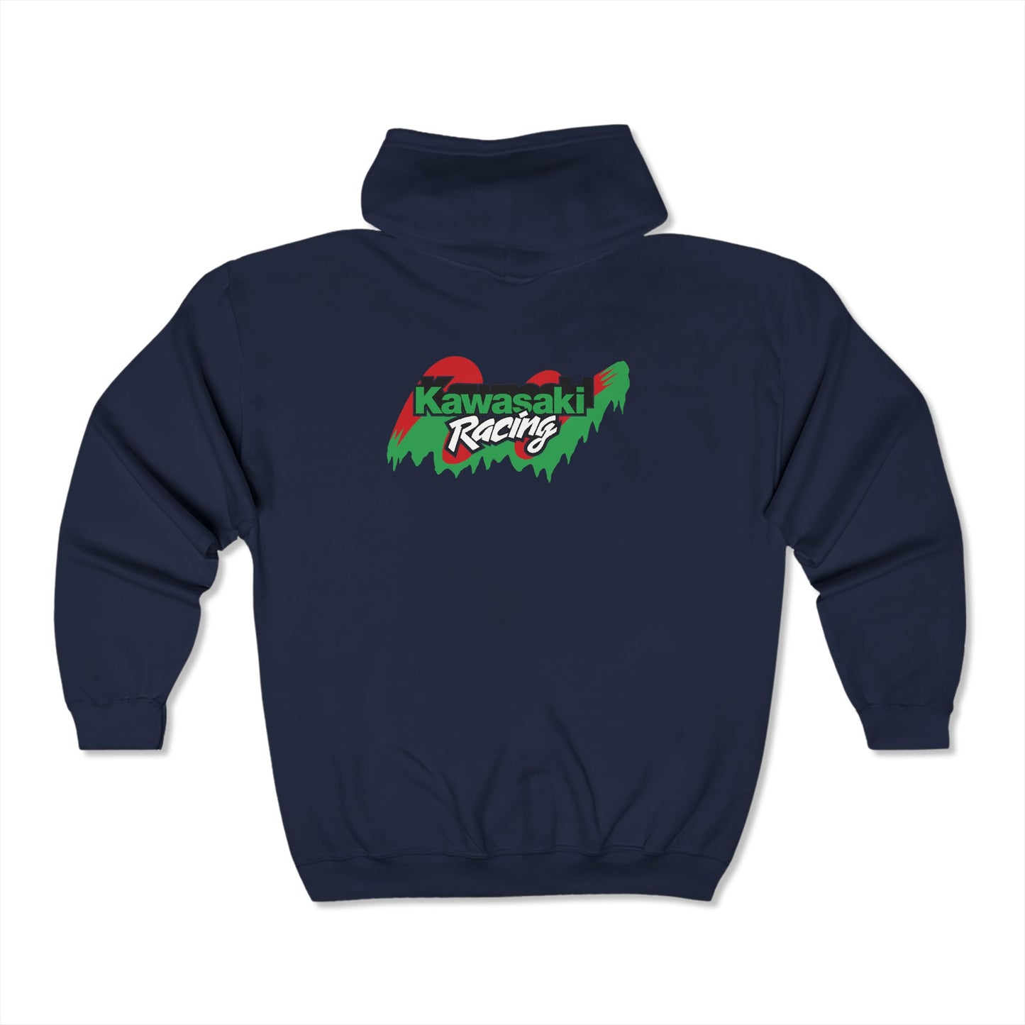 Kawasaki Racing Zip-Up Hoodie