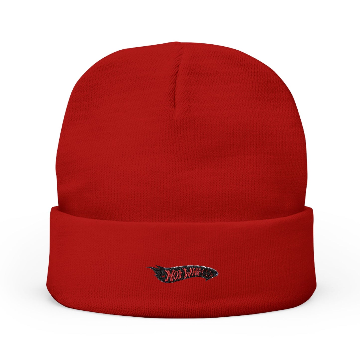 Embroidered Hot Wheels Racing Knit Beanie