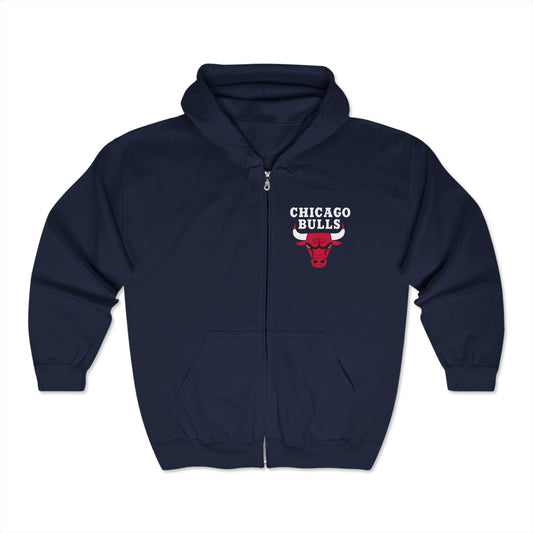 Chicago Bulls Zip-Up Hoodie