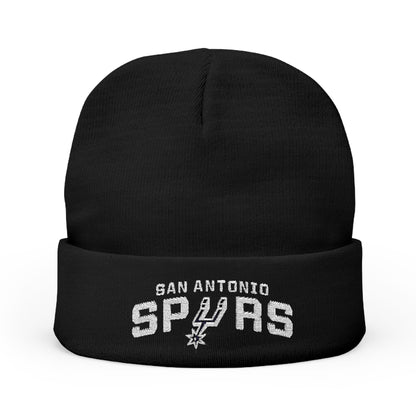 Embroidered San Antonio Spurs Knit Beanie