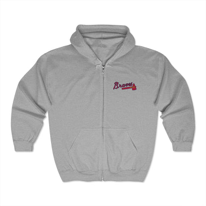 Atlanta Braves Zip-Up Hoodie