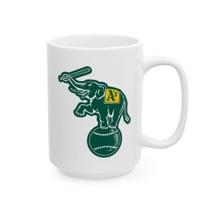 Oakland Athletics Elephant Ceramic Mug