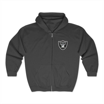 Oakland Raiders Zip-Up Hoodie