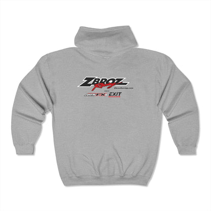 ZBROZ Racing Zip-Up Hoodie