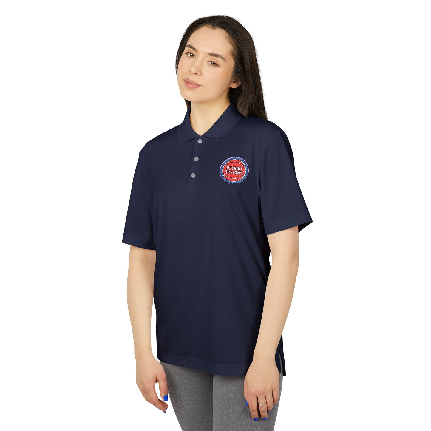 Detroit Pistons Adidas Performance Polo