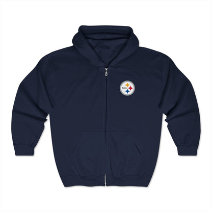 Pittsburgh Steelers Zip-Up Hoodie