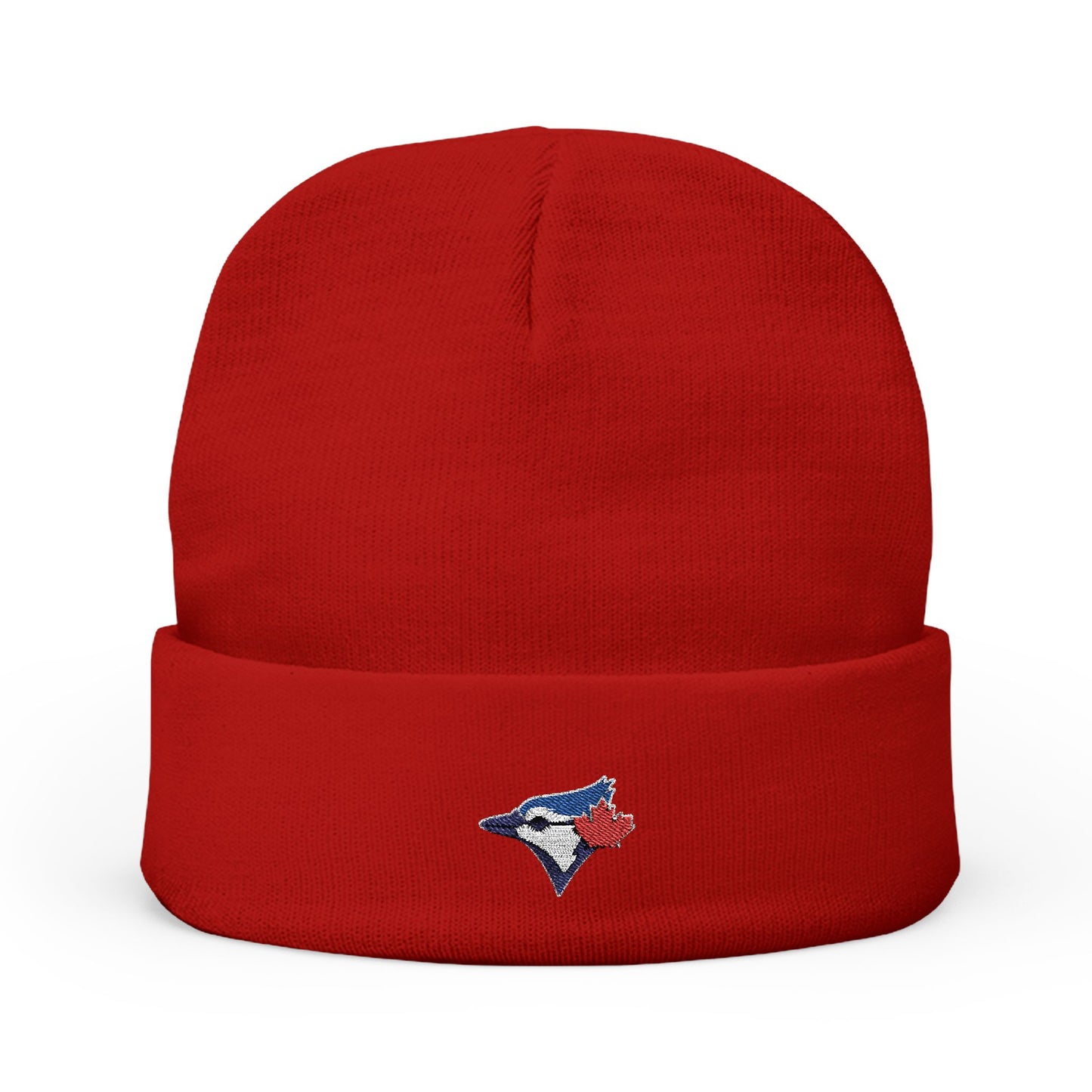 Embroidered Toronto Blue Jays Bird Knit Beanie