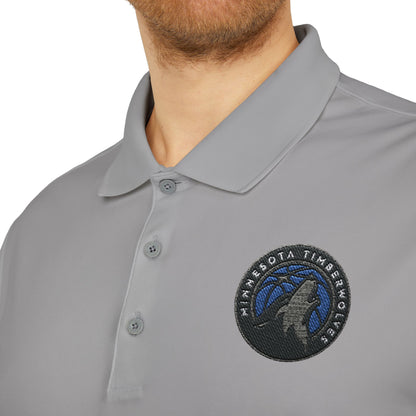 Minnesota Timberwolves Adidas Performance Polo