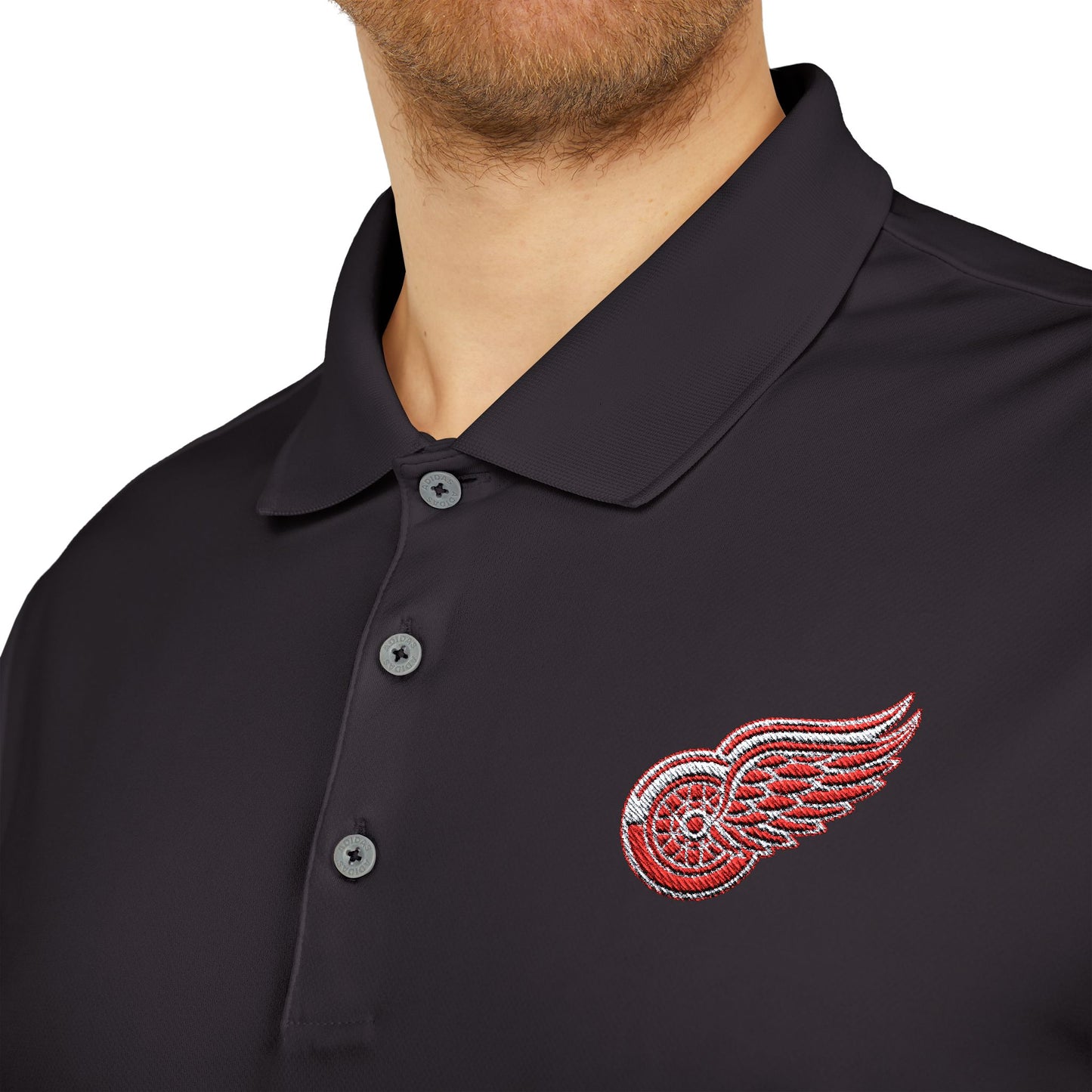 Detroit Red Wings Adidas Performance Polo