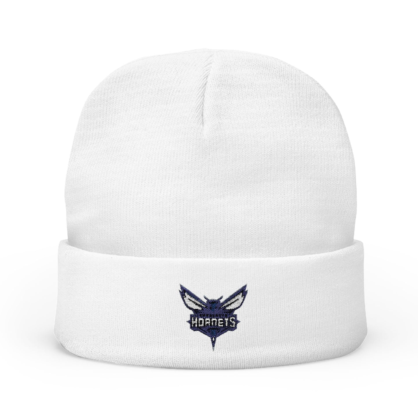 Embroidered Charlotte Hornets Knit Beanie