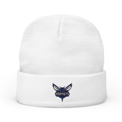 Embroidered Charlotte Hornets Knit Beanie