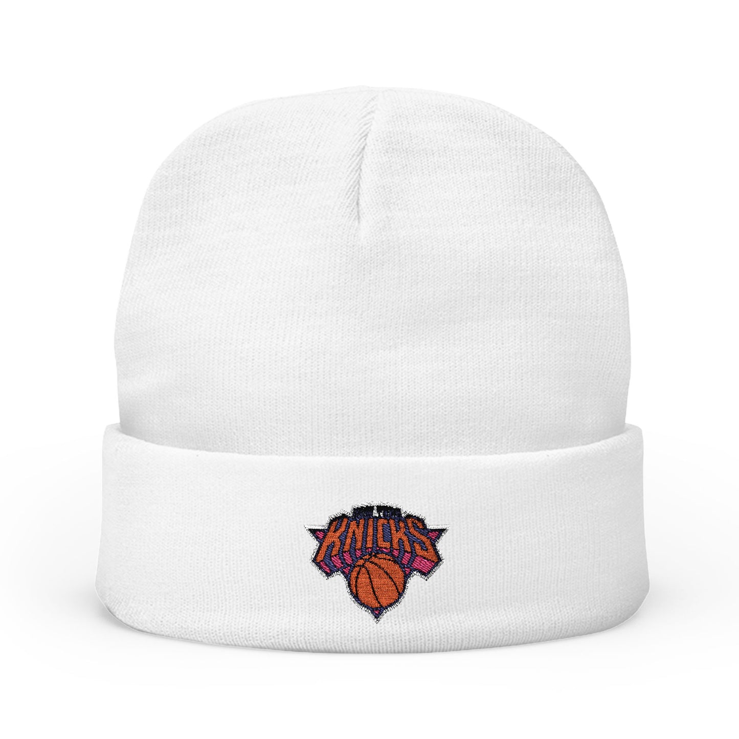 Embroidered New York Knicks Knit Beanie