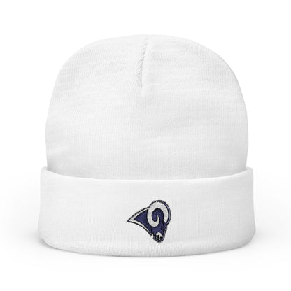 Embroidered Los Angeles Rams Knit Beanie