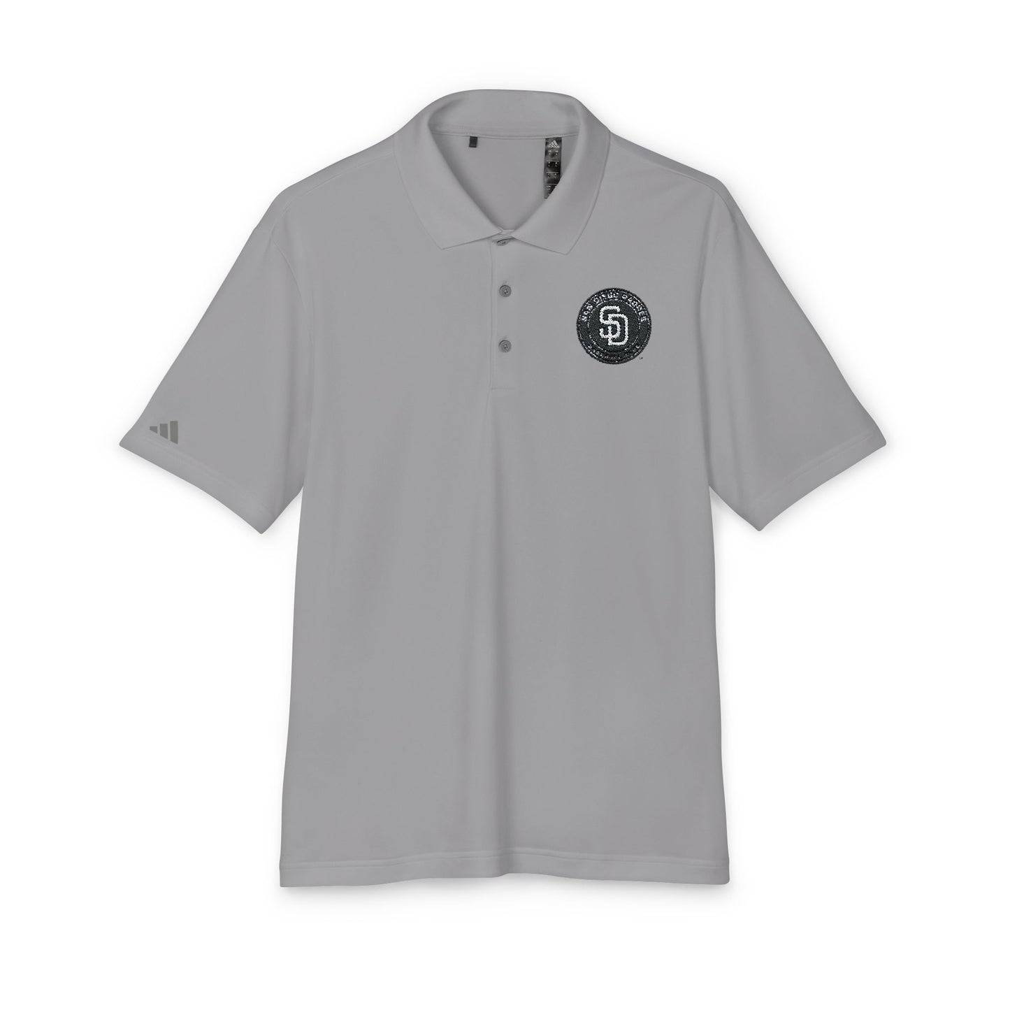 San Diego Padres Circle Adidas Performance Polo