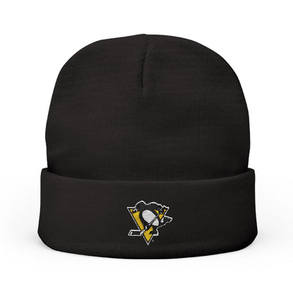 Embroidered Pittsburgh Penguins Knit Beanie