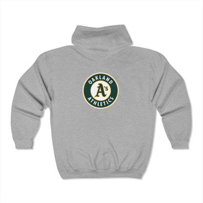 Oakland Athletics Zip-Up Hoodie