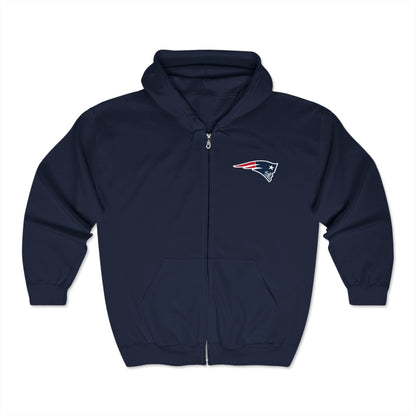 New England Patriots Zip-Up Hoodie