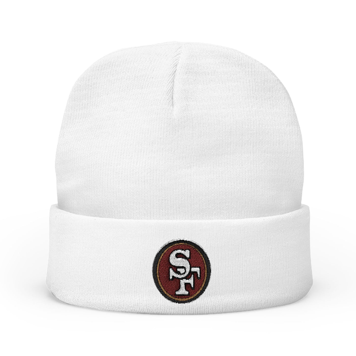 Embroidered San Francisco 49ers Knit Beanie