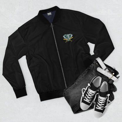 Oakland Athletics Elephant Head Men's Bomber Jacket