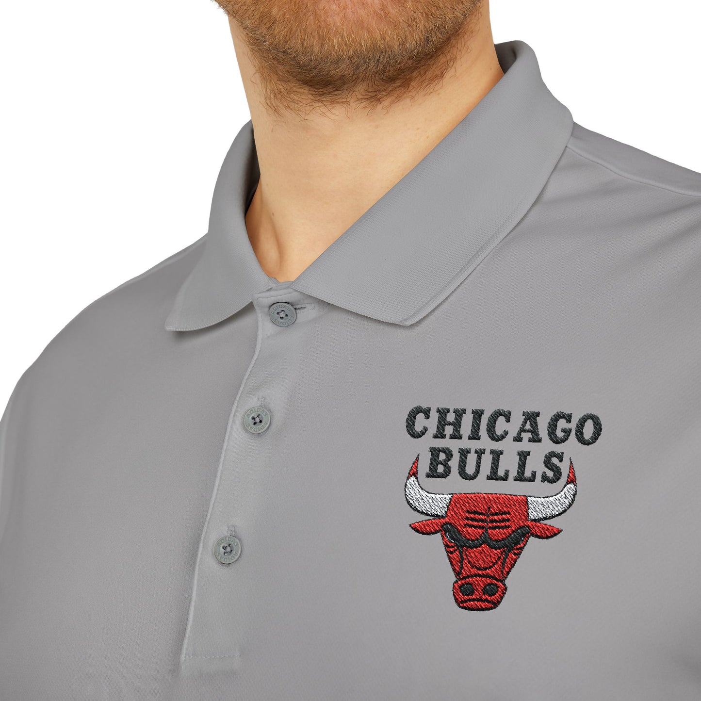 Chicago Bulls Adidas Performance Polo