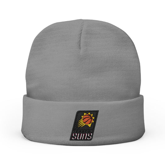 Embroidered Phoenix Suns Knit Beanie