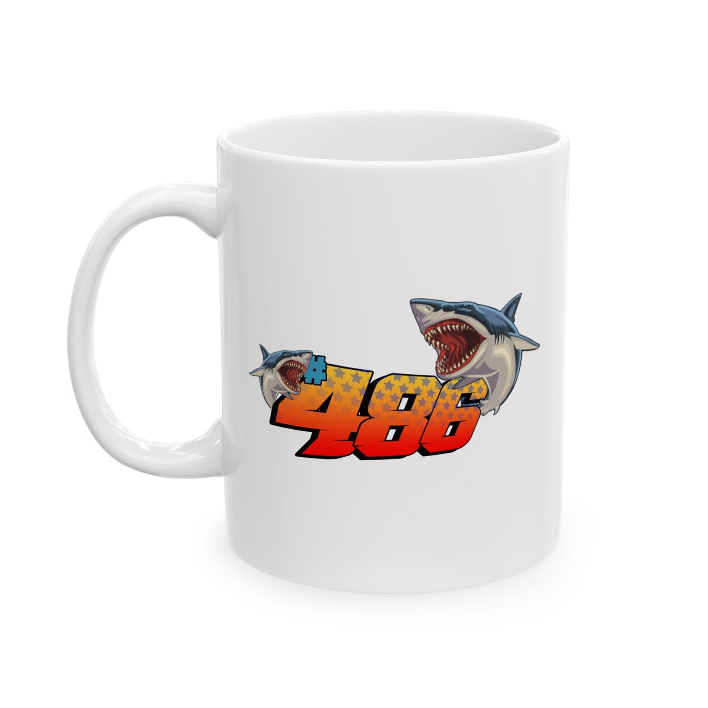 Drag Racing Ceramic Mug