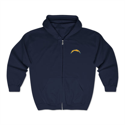 Los Angeles Chargers Zip-Up Hoodie