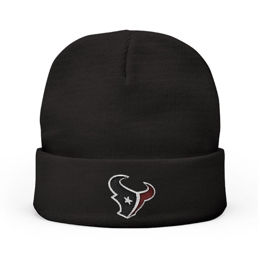 Embroidered Houston Texans Knit Beanie