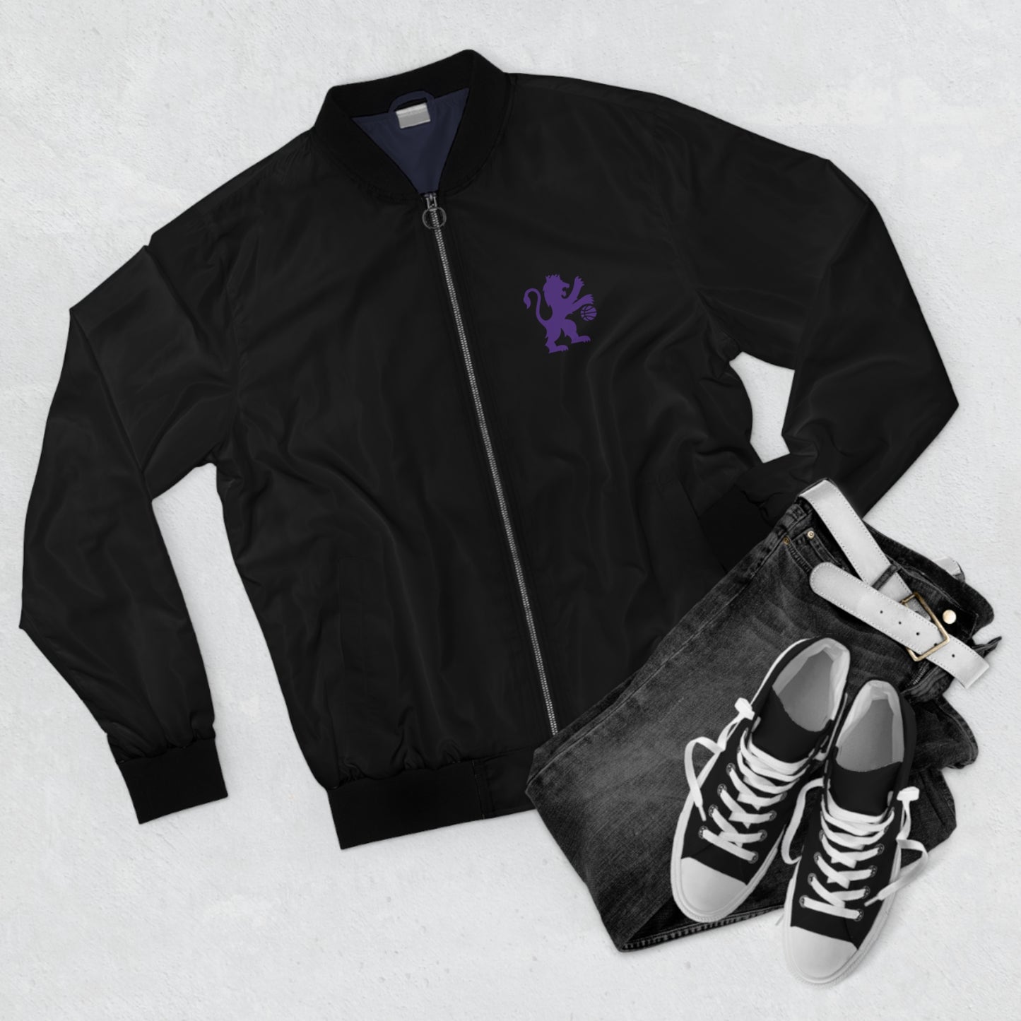 Sacramento Kings Lion Men's Bomber Jacket