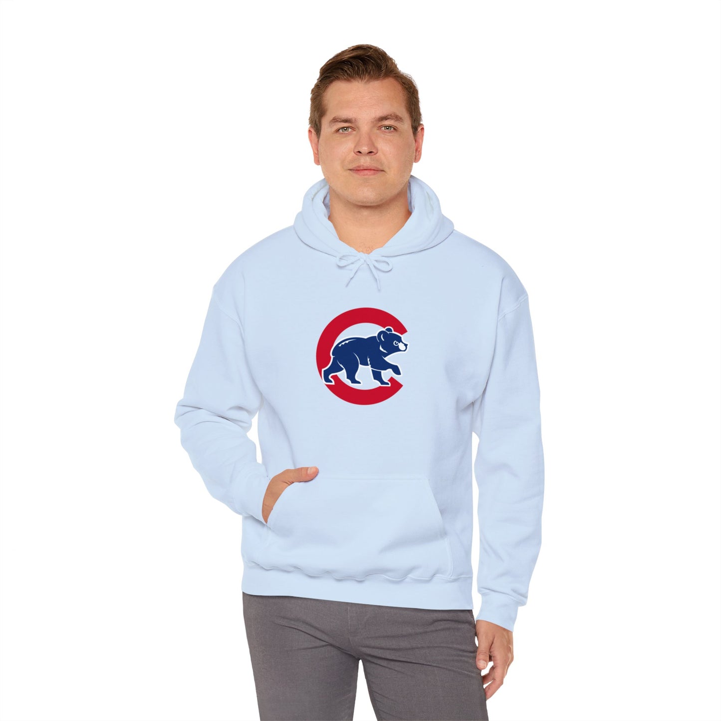 Chicago Cubs Bear Pullover Hoodie