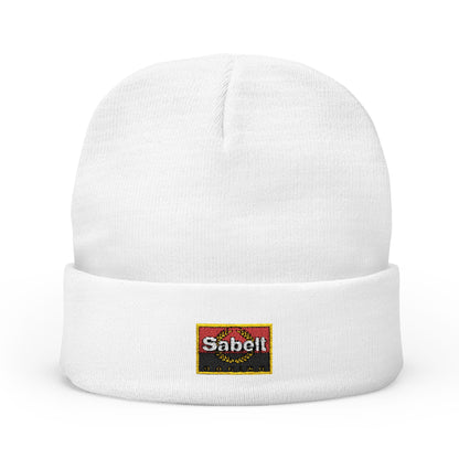 Embroidered Sabelt Racing Knit Beanie