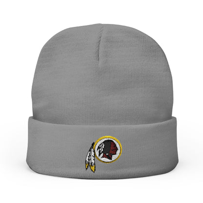 Embroidered Washington Commanders Knit Beanie