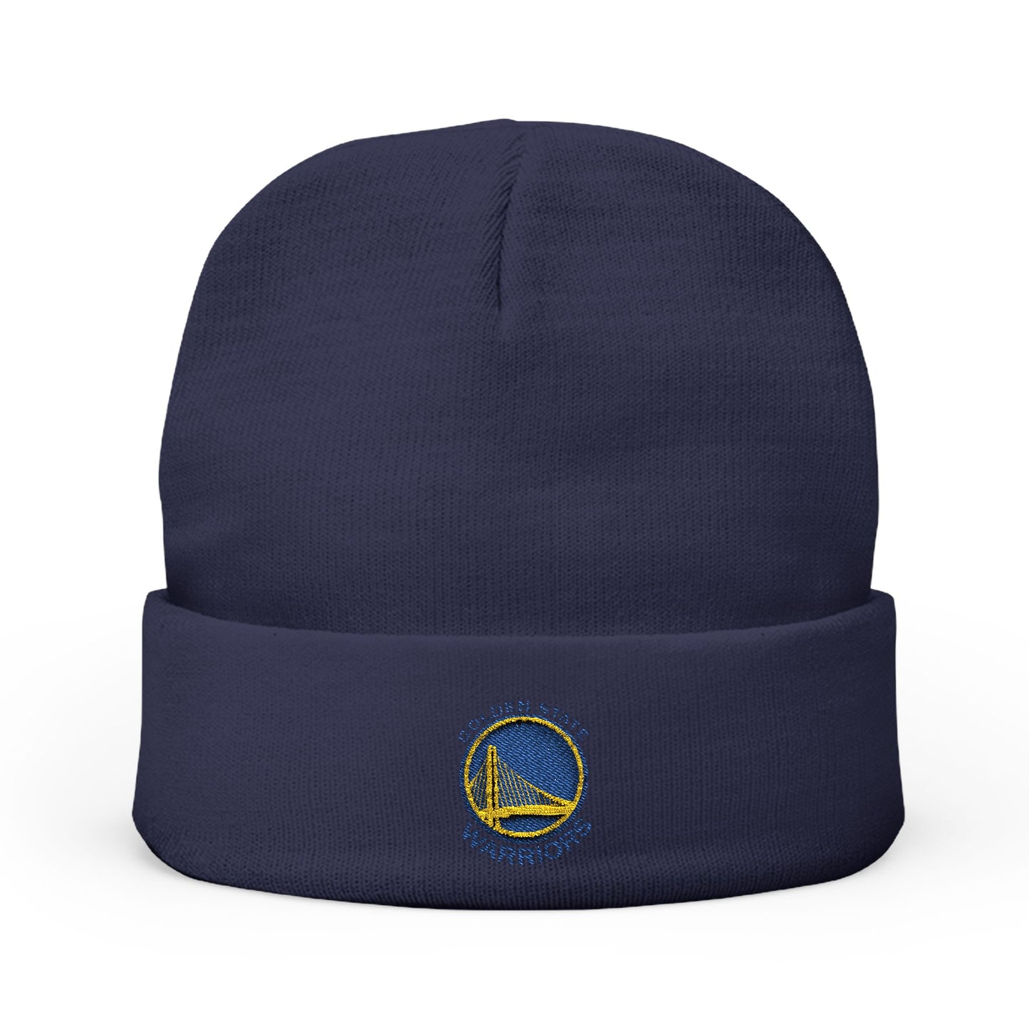 Embroidered Golden State Warriors Knit Beanie