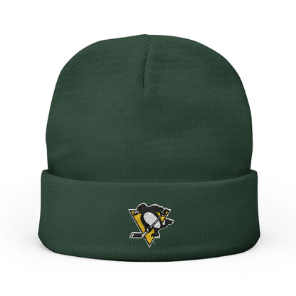 Embroidered Pittsburgh Penguins Knit Beanie