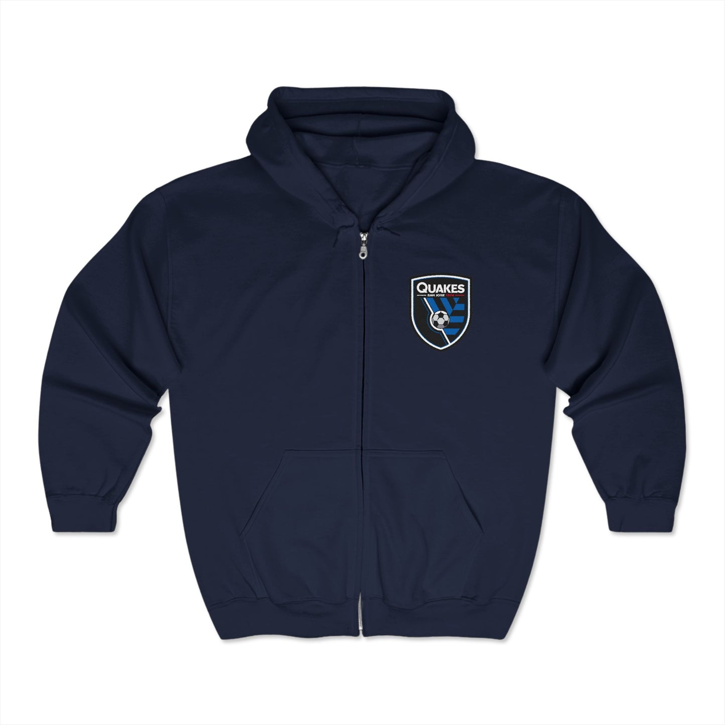 San Jose Earthquakes Zip-Up Hoodie