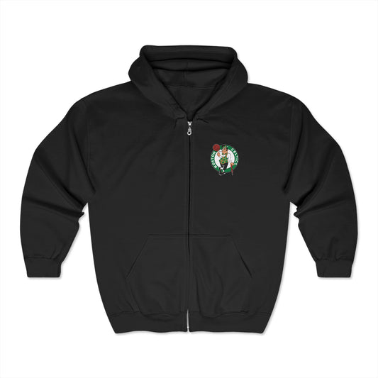 Boston Celtics Zip-Up Hoodie