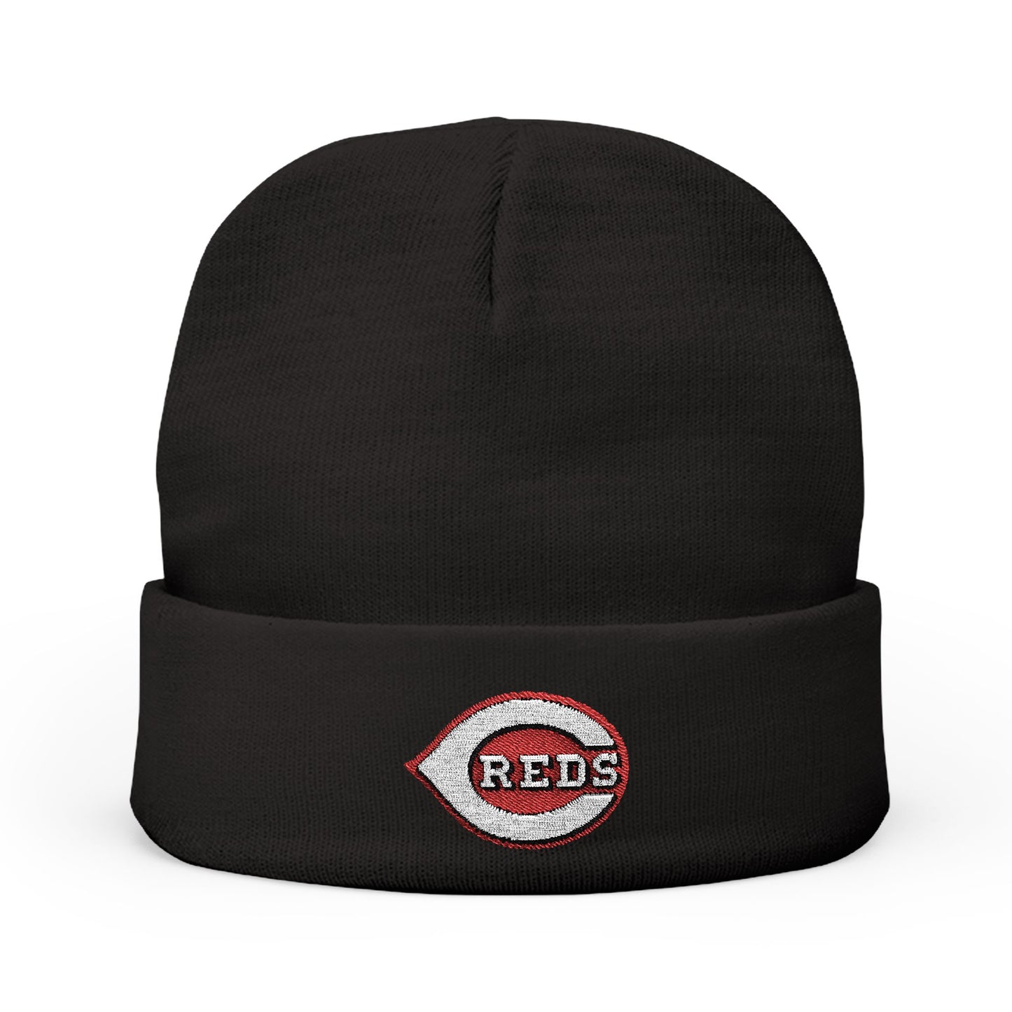 Embroidered Cincinnati Reds Knit Beanie