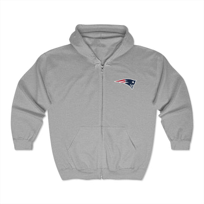 New England Patriots Zip-Up Hoodie