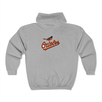 Baltimore Orioles Zip-Up Hoodie