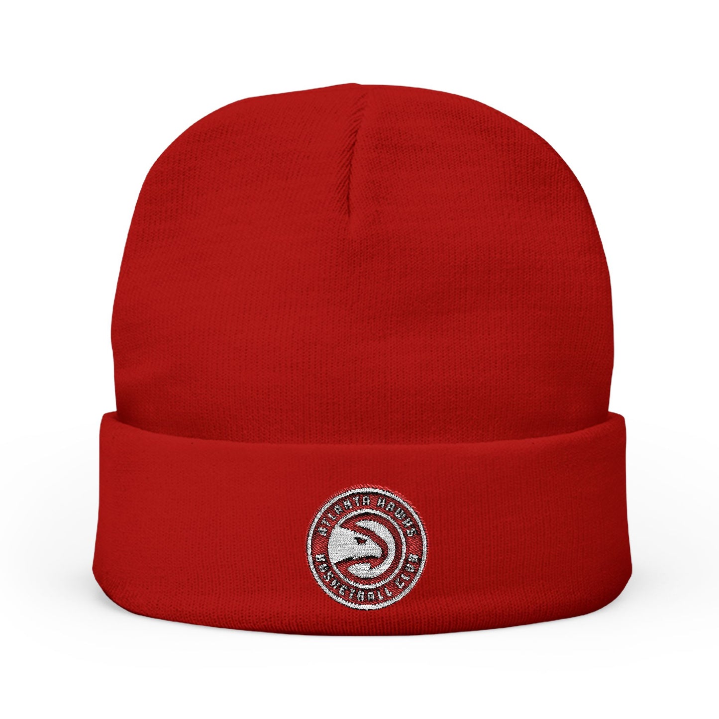 Embroidered Atlanta Hawks Knit Beanie