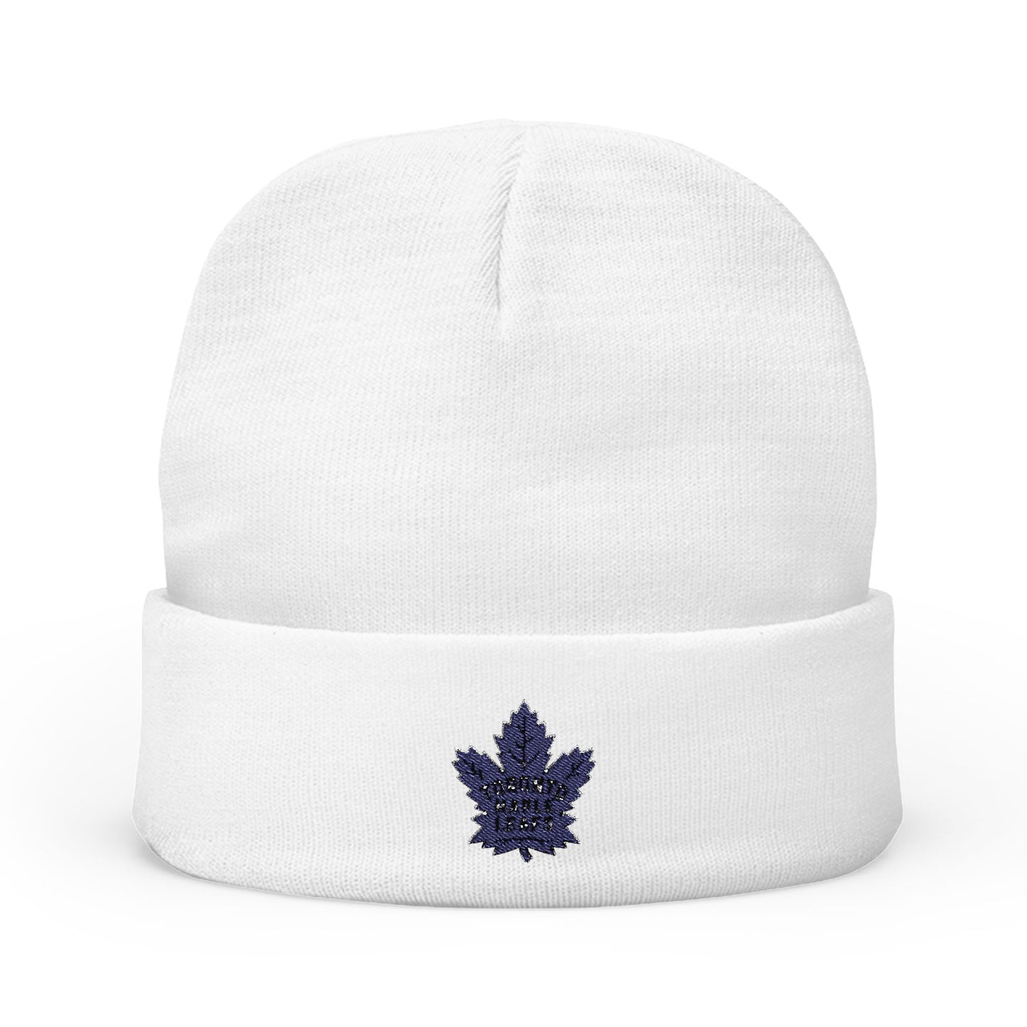 Embroidered Toronto Maple Leafs Knit Beanie