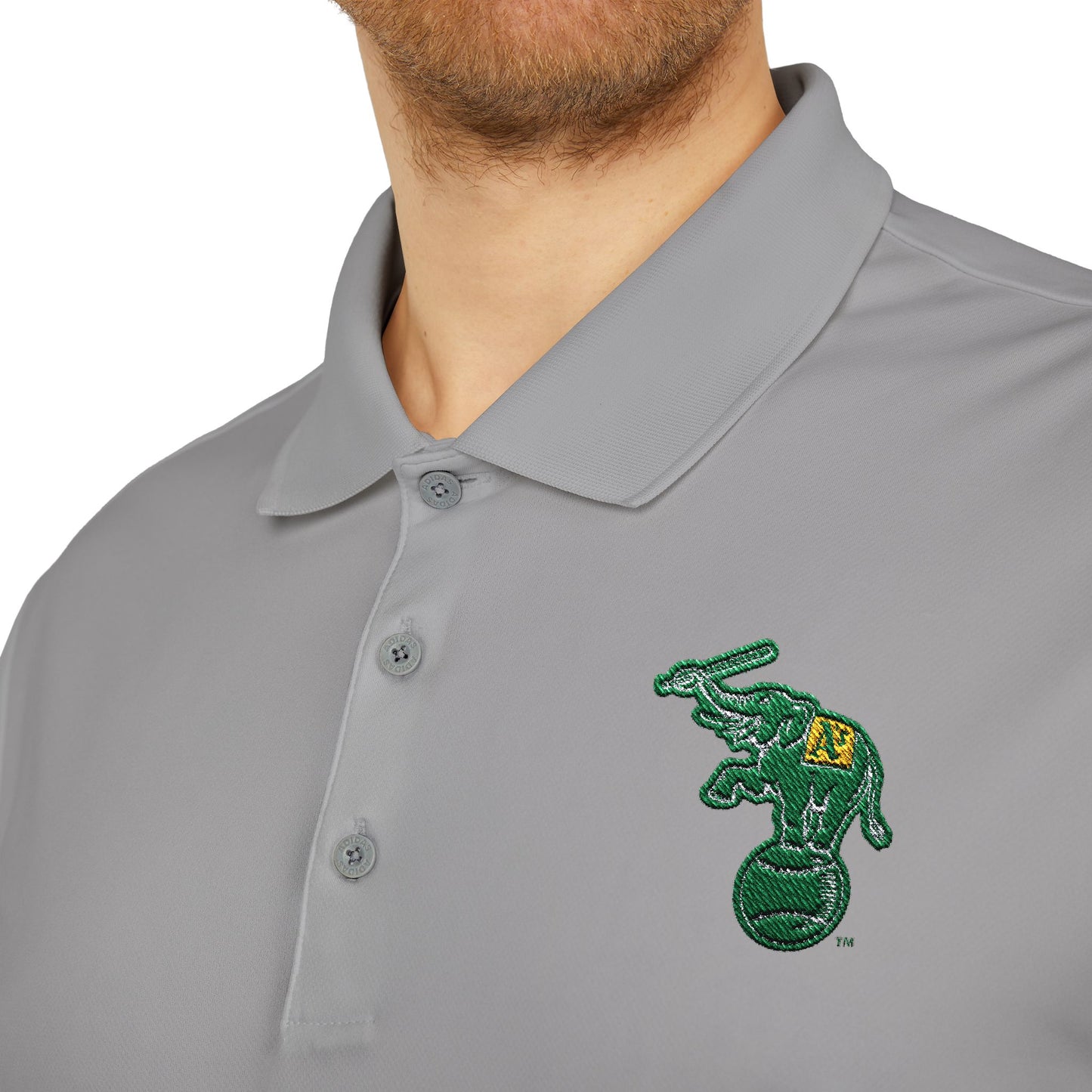 Oakland Athletics Elephant Adidas Performance Polo