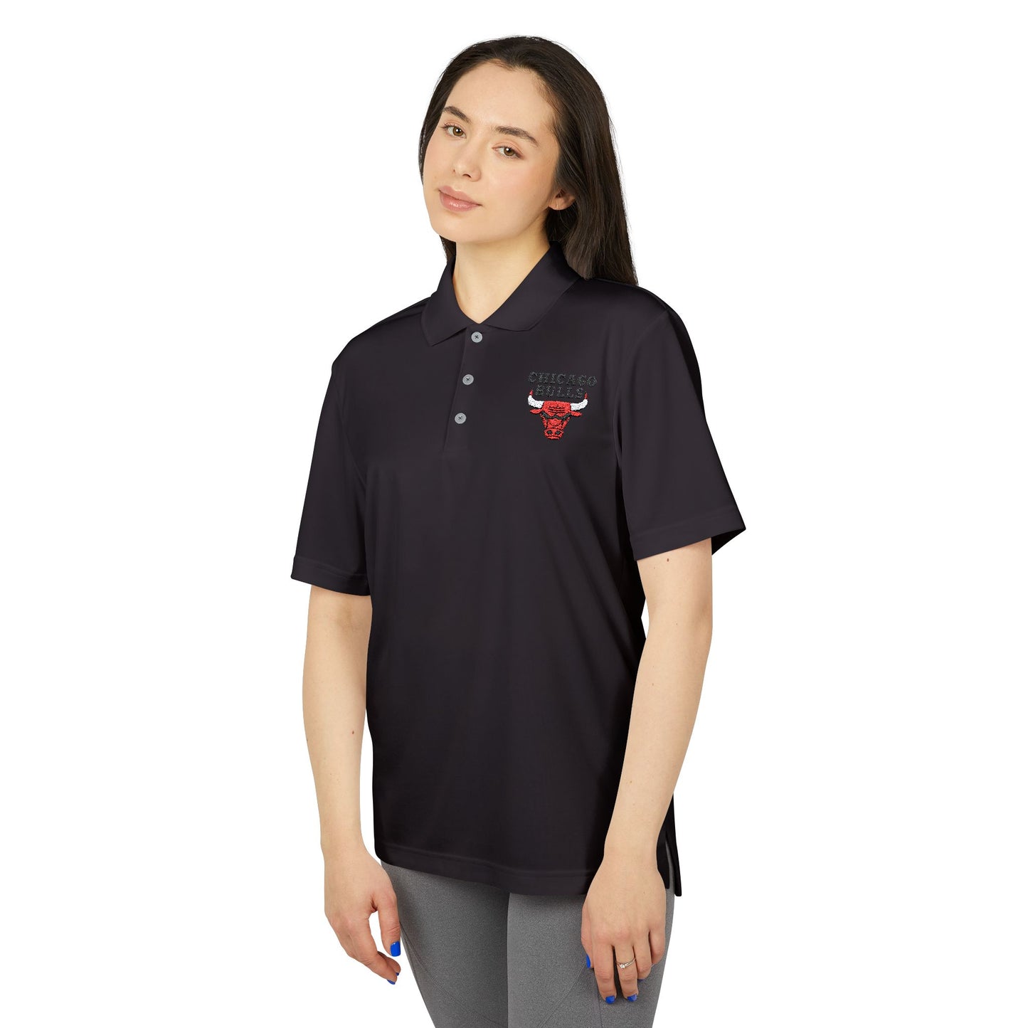 Chicago Bulls Adidas Performance Polo