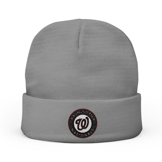 Embroidered Washington Nationals Knit Beanie