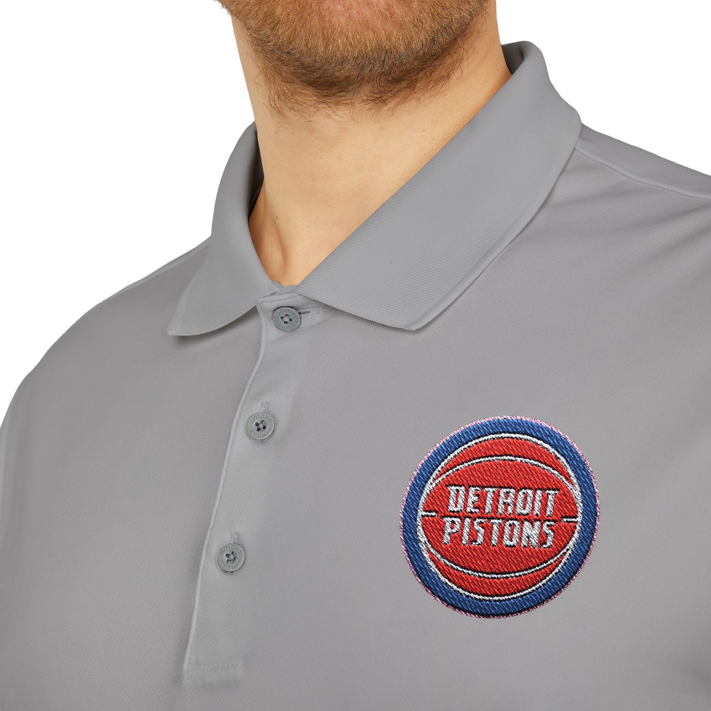 Detroit Pistons Adidas Performance Polo