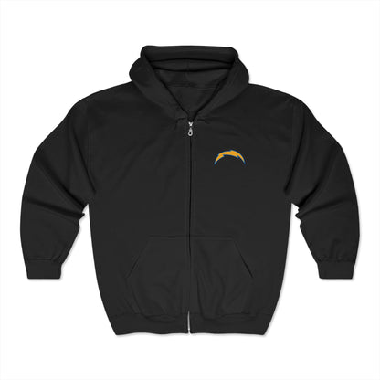 Los Angeles Chargers Zip-Up Hoodie