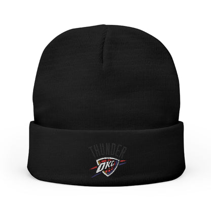 Embroidered Oklahoma City Thunder Knit Beanie