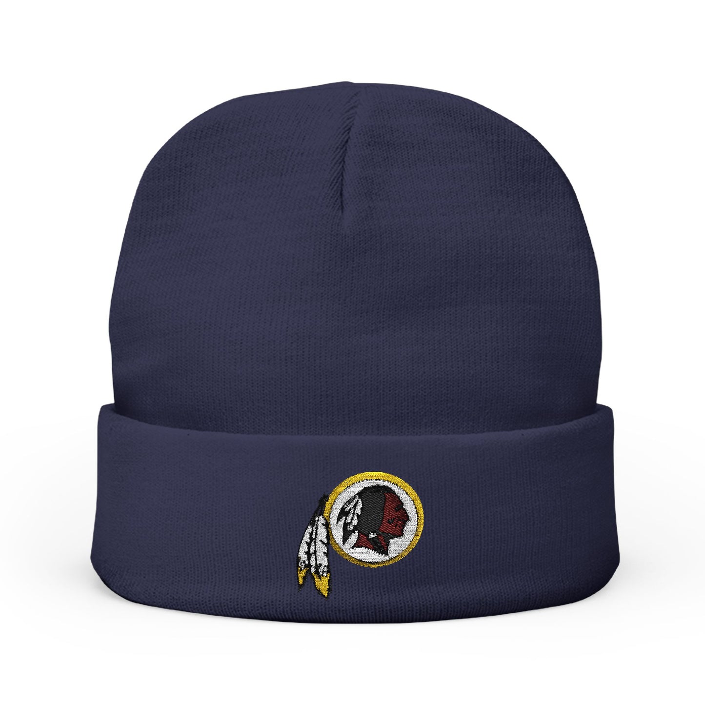 Embroidered Washington Commanders Knit Beanie